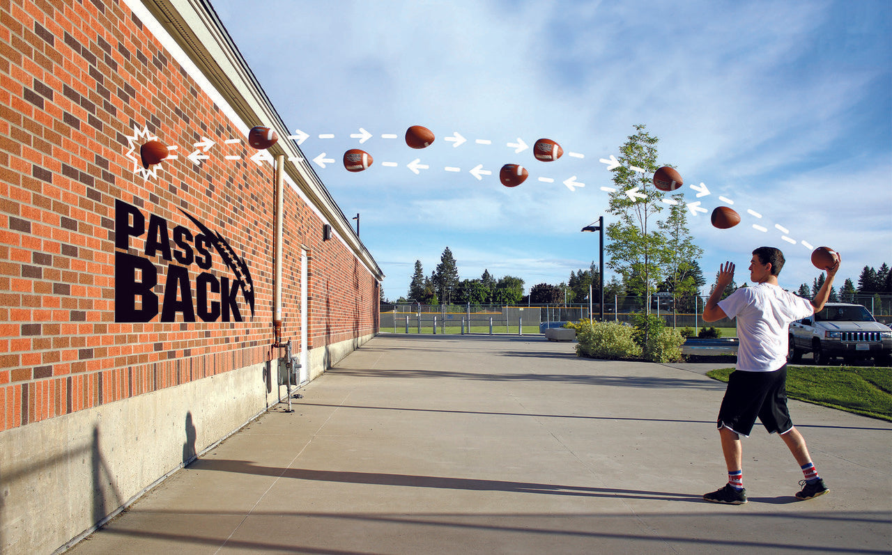 Passback Training Ball - Junior Rubber