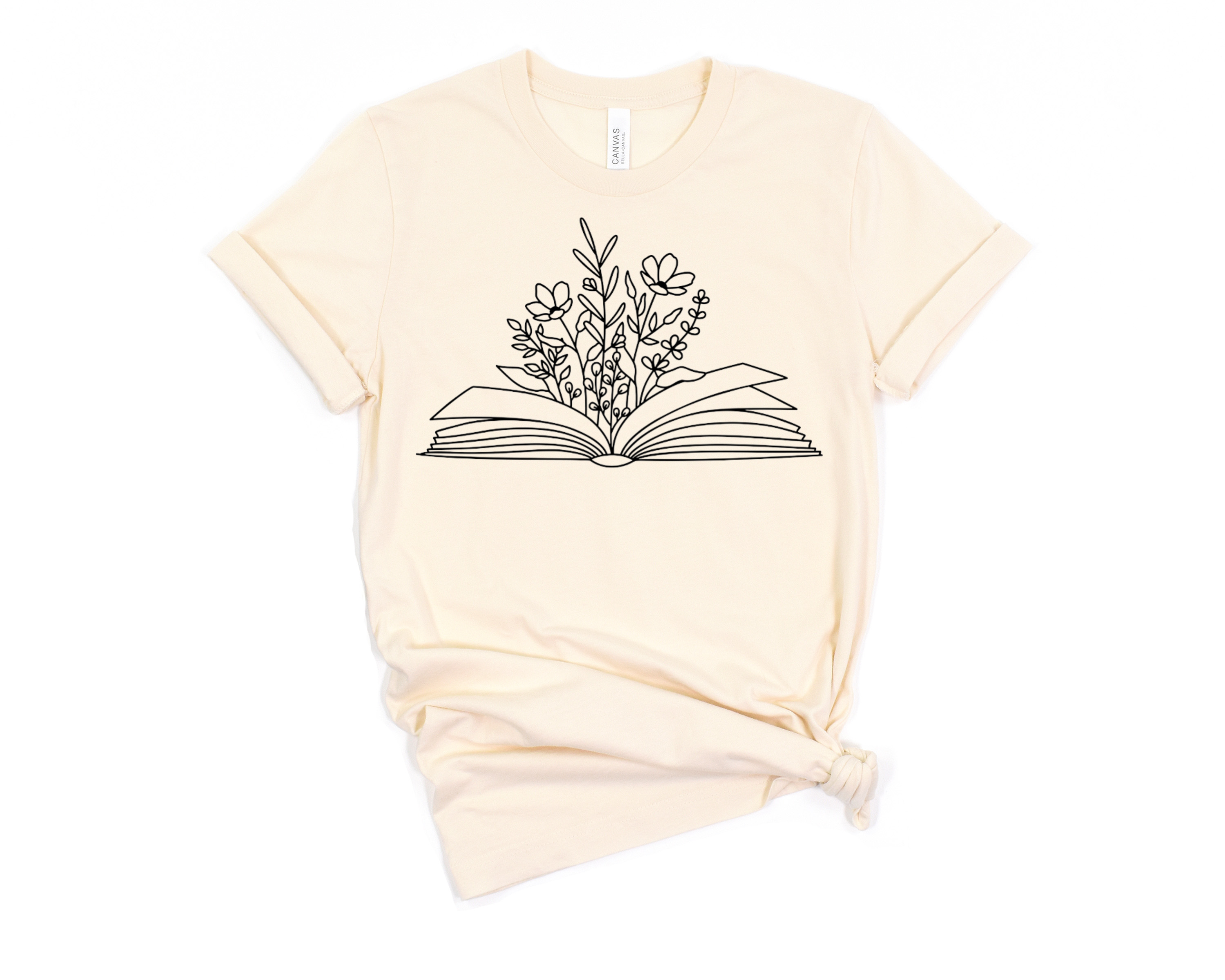 Wildflower Book T-Shirt