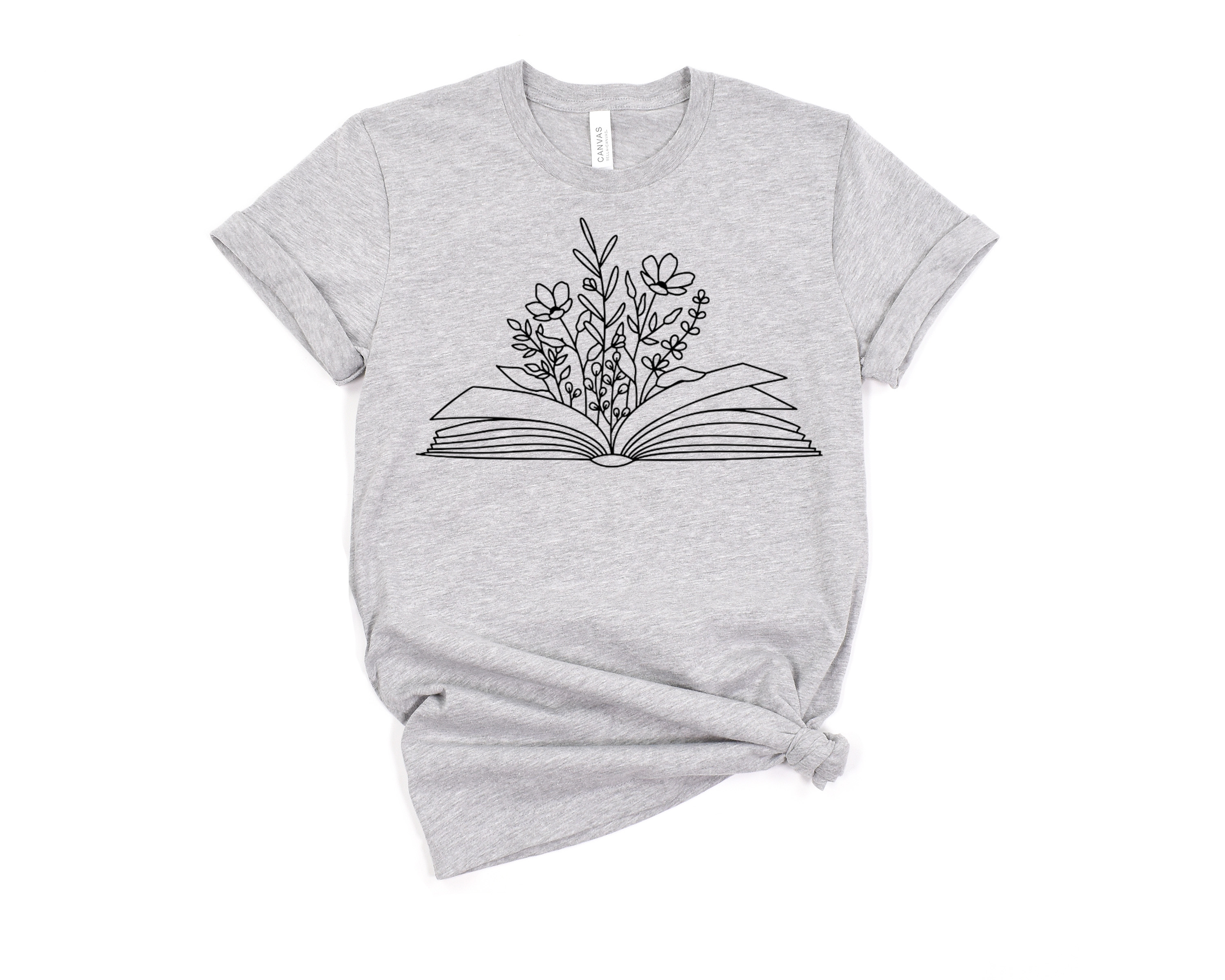 Wildflower Book T-Shirt