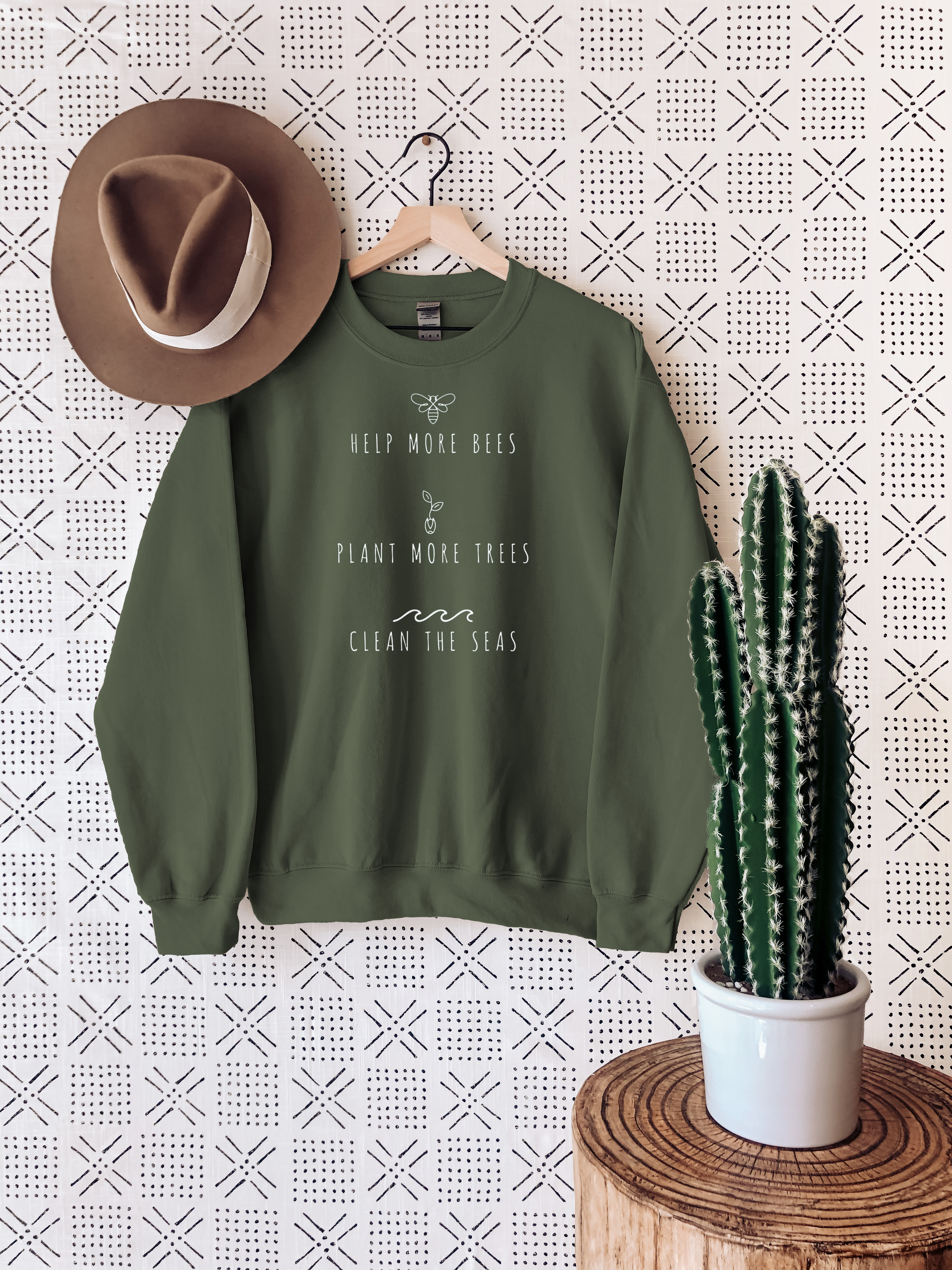 Bees, Trees and Seas Sweatshirt