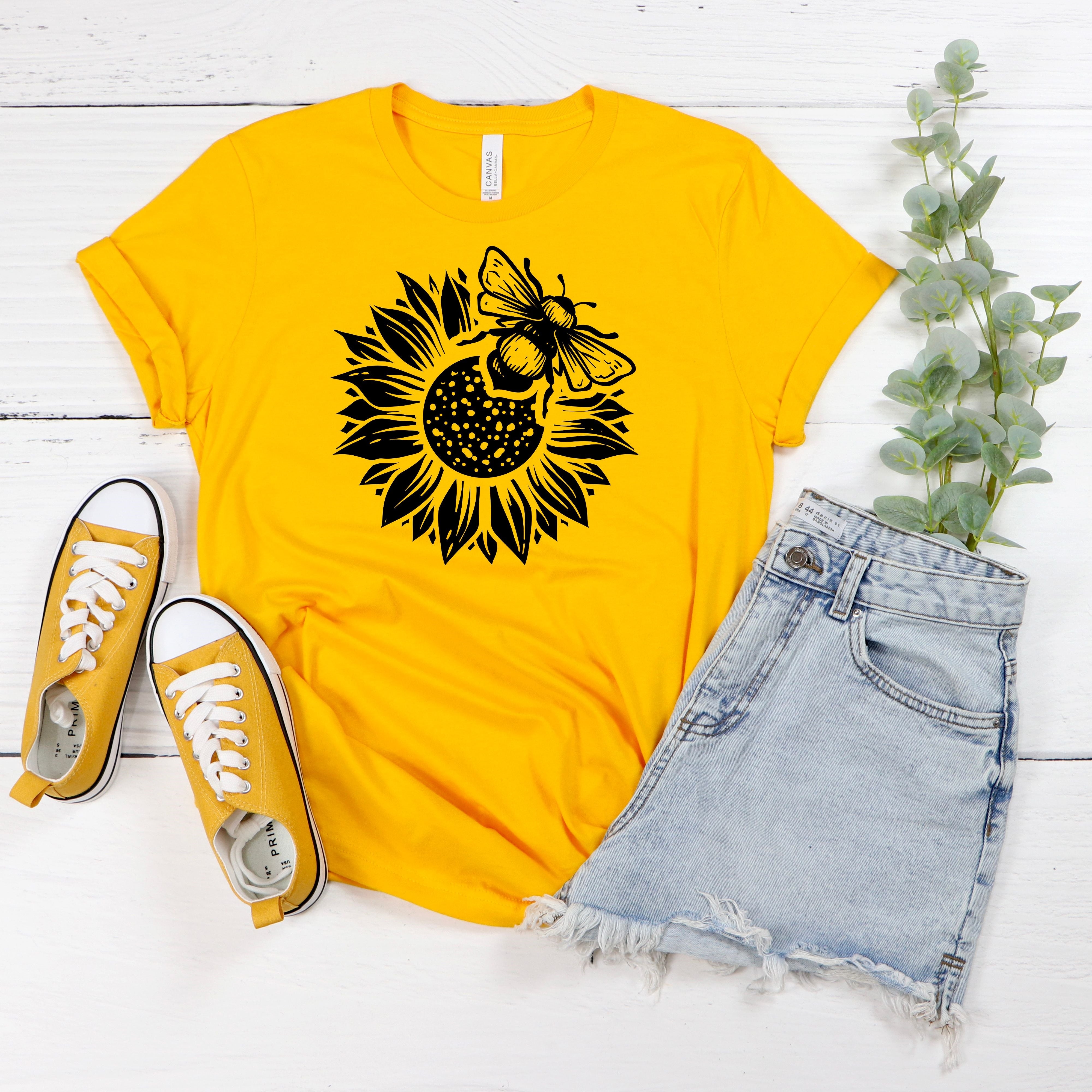 Bee & Sunflower T-Shirt