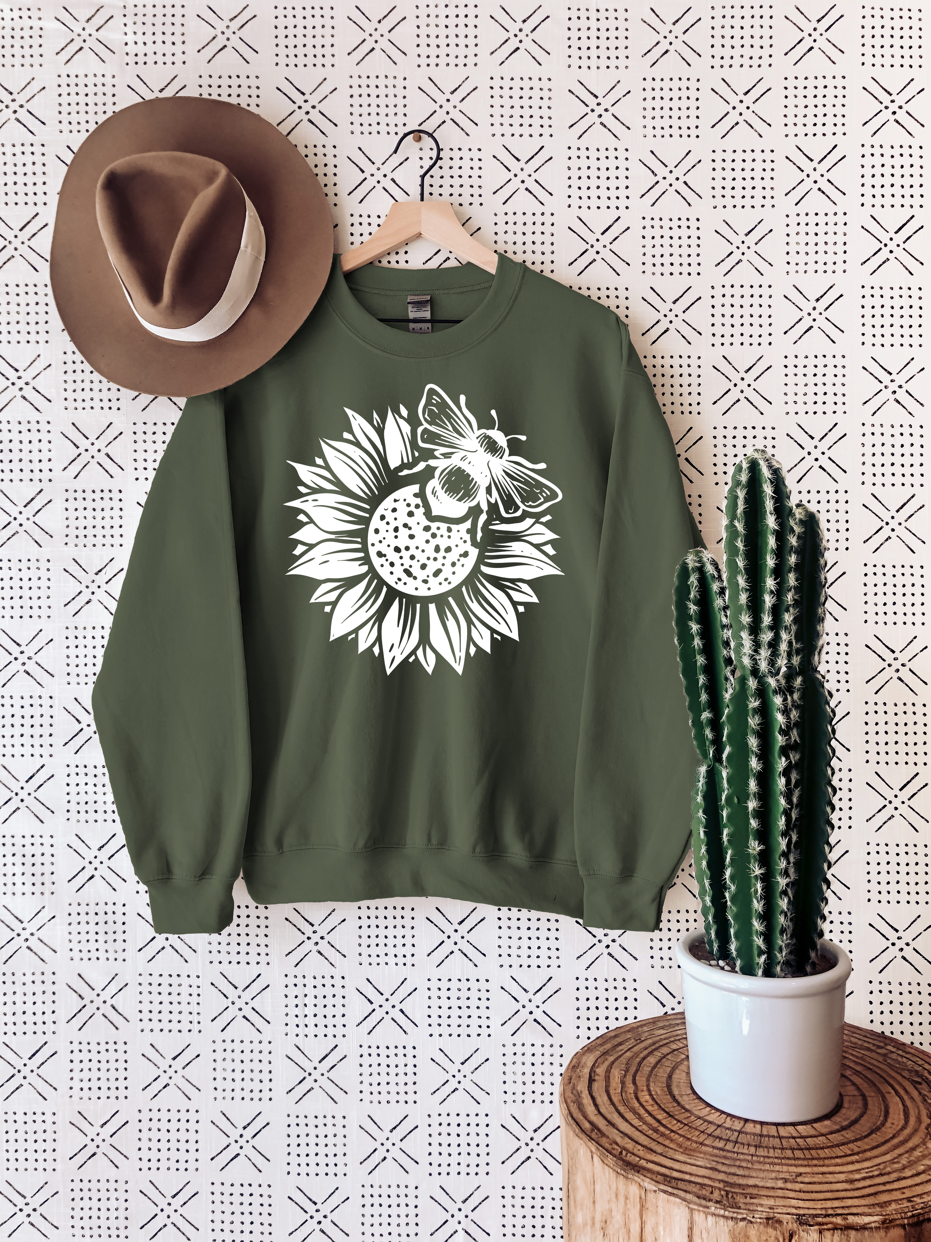 Bee & Sunflower Sweatshirt