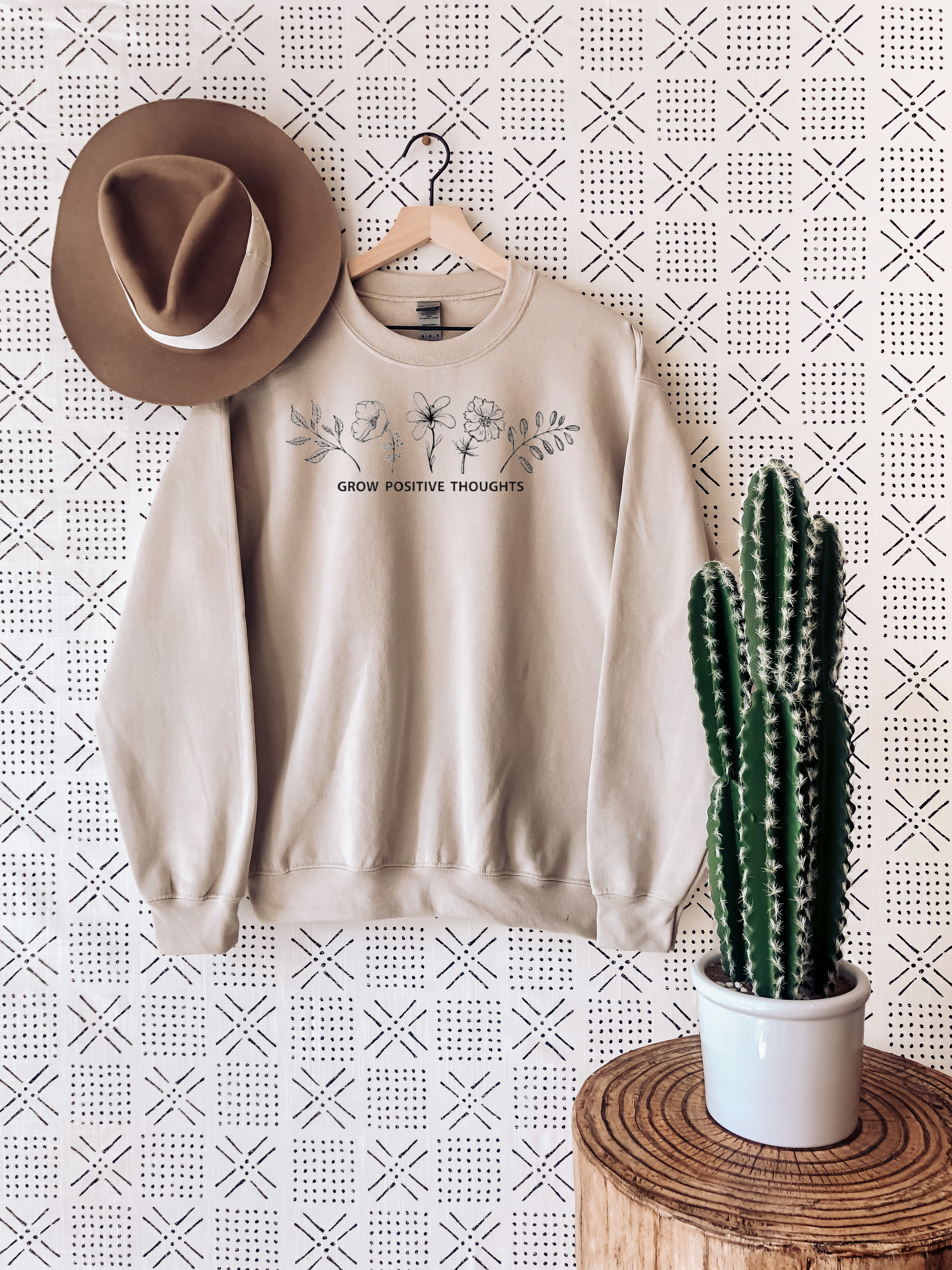 Grow Positive Thoughts Sweatshirt