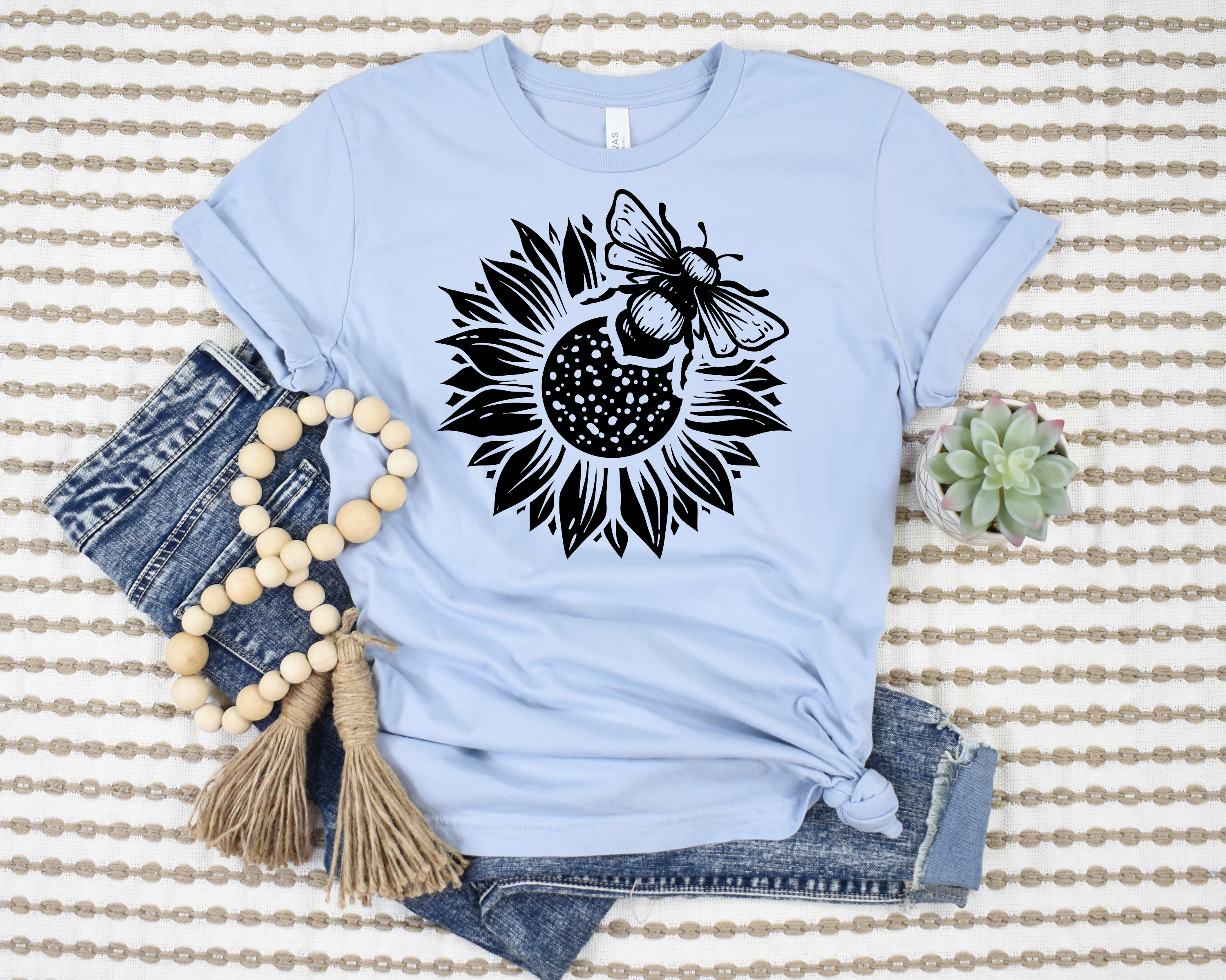 Bee & Sunflower T-Shirt