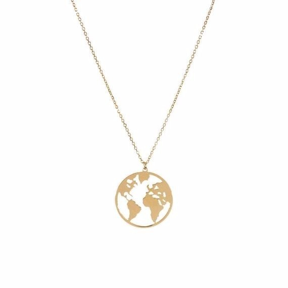 World Globe Necklace