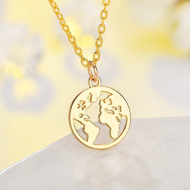 World Globe Necklace