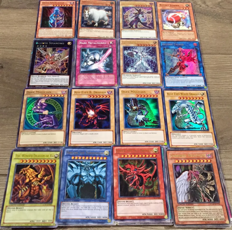Yu-Gi-Oh Lot of 25 Rare/Super Rare Single Cards