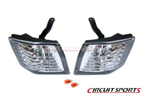 1997-1998 Nissan 240sx Circuit Sports Front Corner Lights (Clear) S14 Kouki