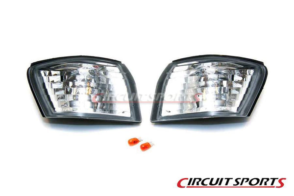 1997-1998 Nissan 240sx Circuit Sports Front Corner Lights (Clear) S14 Kouki