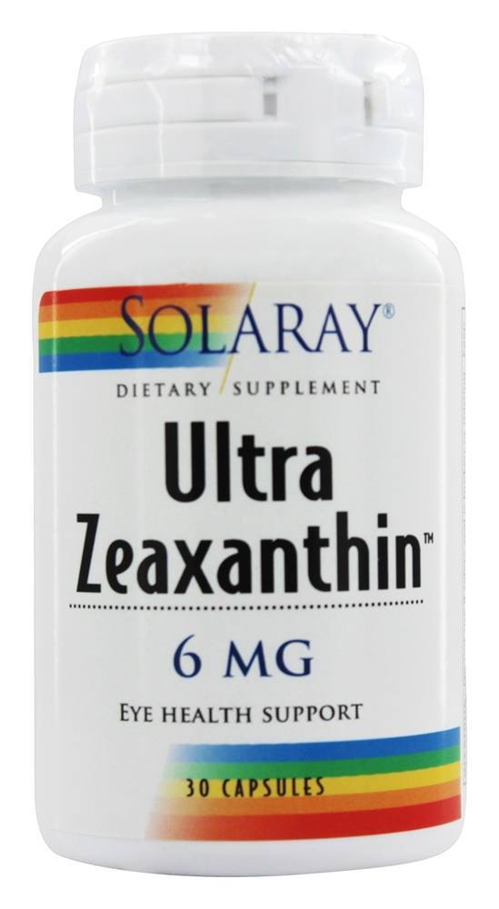 Solaray, Ultra Zeaxanthin, 6 mg, 30 Capsules