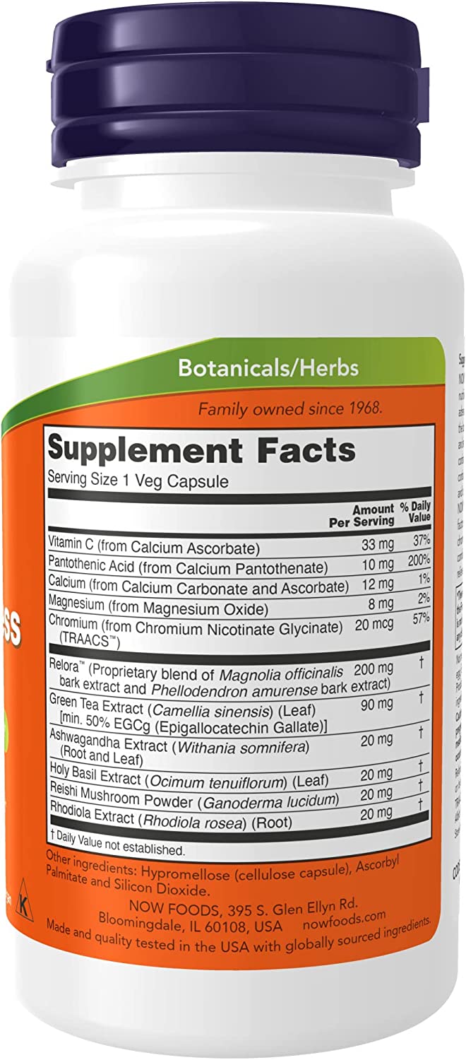 Now Foods Super Cortisol Support, 90 Veg Capsules