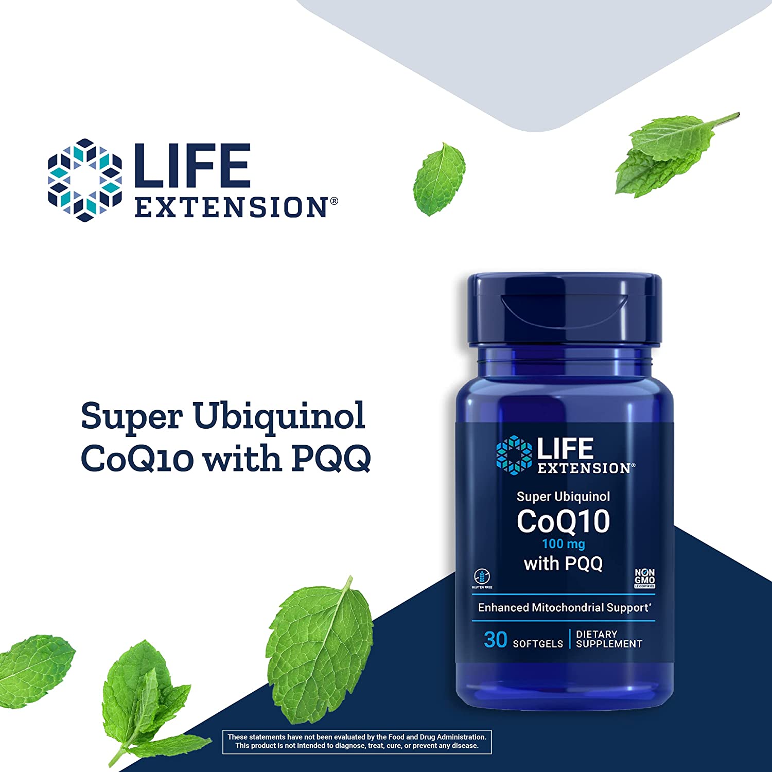 Life Extension Super Ubiquinol CoQ10 with PQQ & Shilajit - For Heart & Nerve Health, Cholesterol & Energy Management - Anti-Aging Supplement - Gluten Free, Non-GMO 30 Softgels