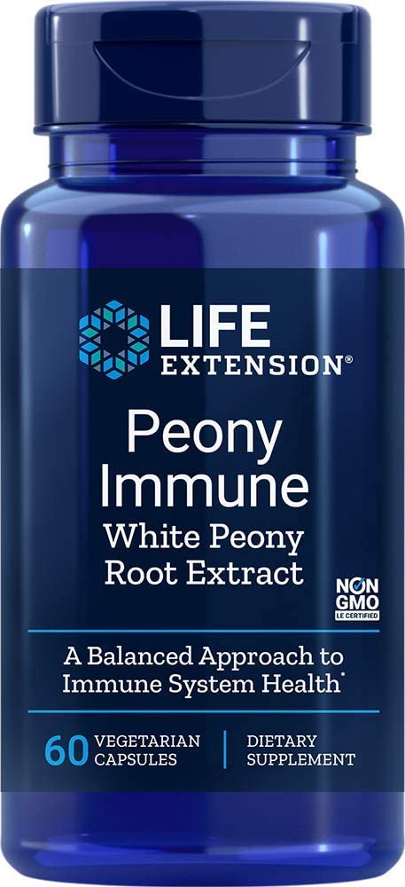 Life Extension Peony Immune, 60 vegetarian capsules