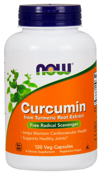 Now Foods, Curcumin, 120 Vegetarian Capsules