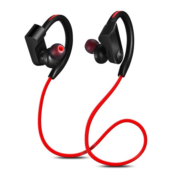Sport Bluetooth Ear Hook Earphones with Noise Reduction and Microphone
