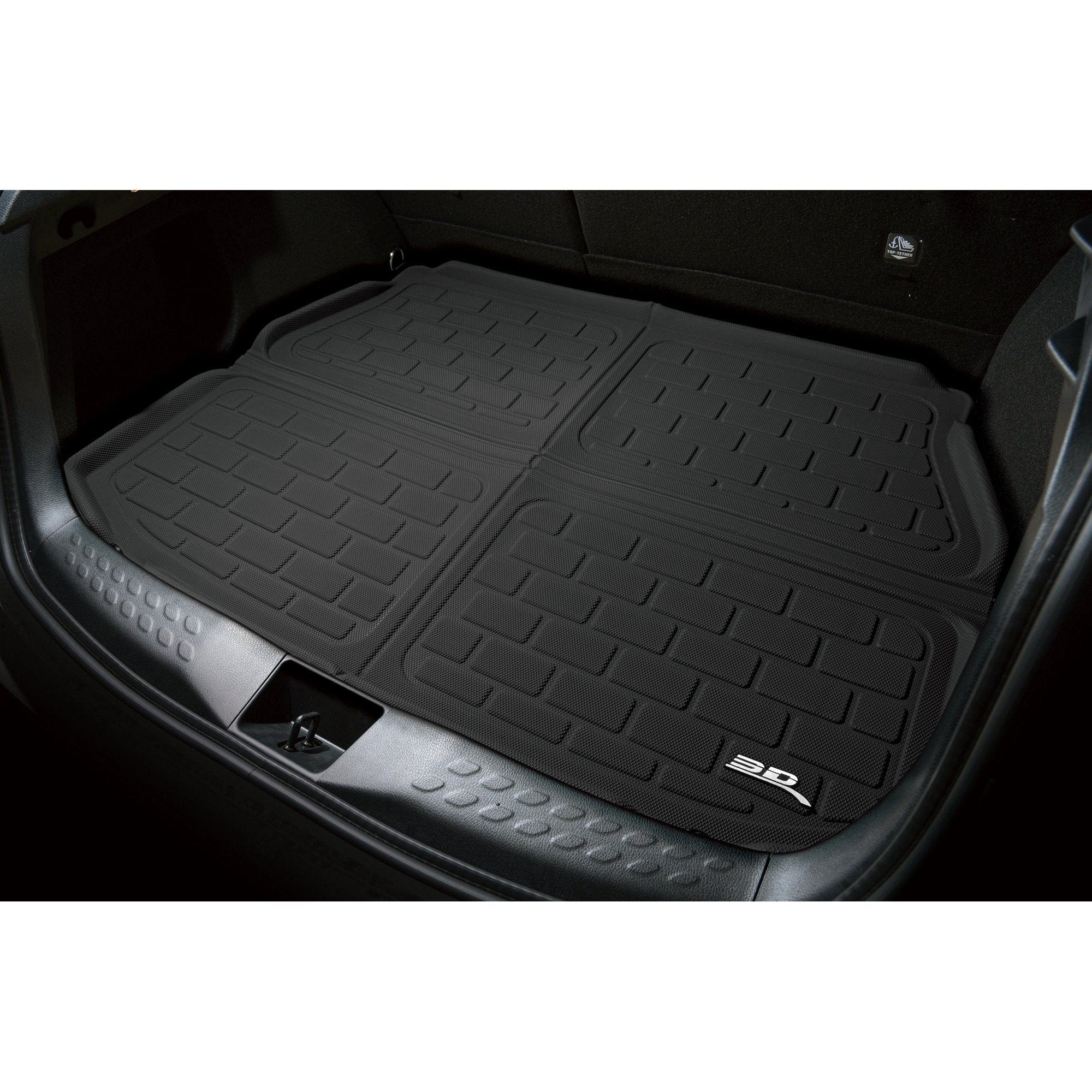 3D MAXpider Custom Fit All-Weather ELITECT Series LHD Floor Mats For KIA EV6 5 SEATS 2023-2024