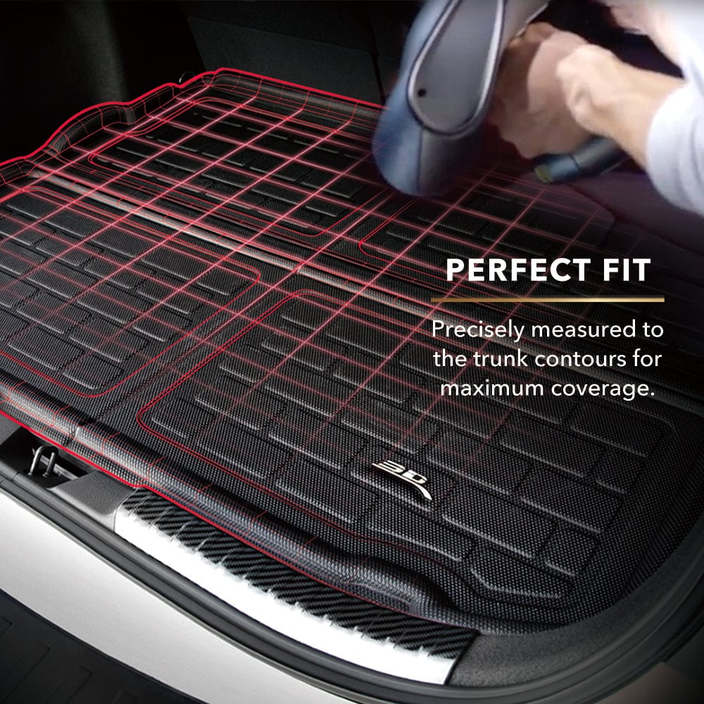 3D MAXpider Custom Fit All-Weather ELITECT Series LHD Floor Mats For KIA EV6 5 SEATS 2023-2024