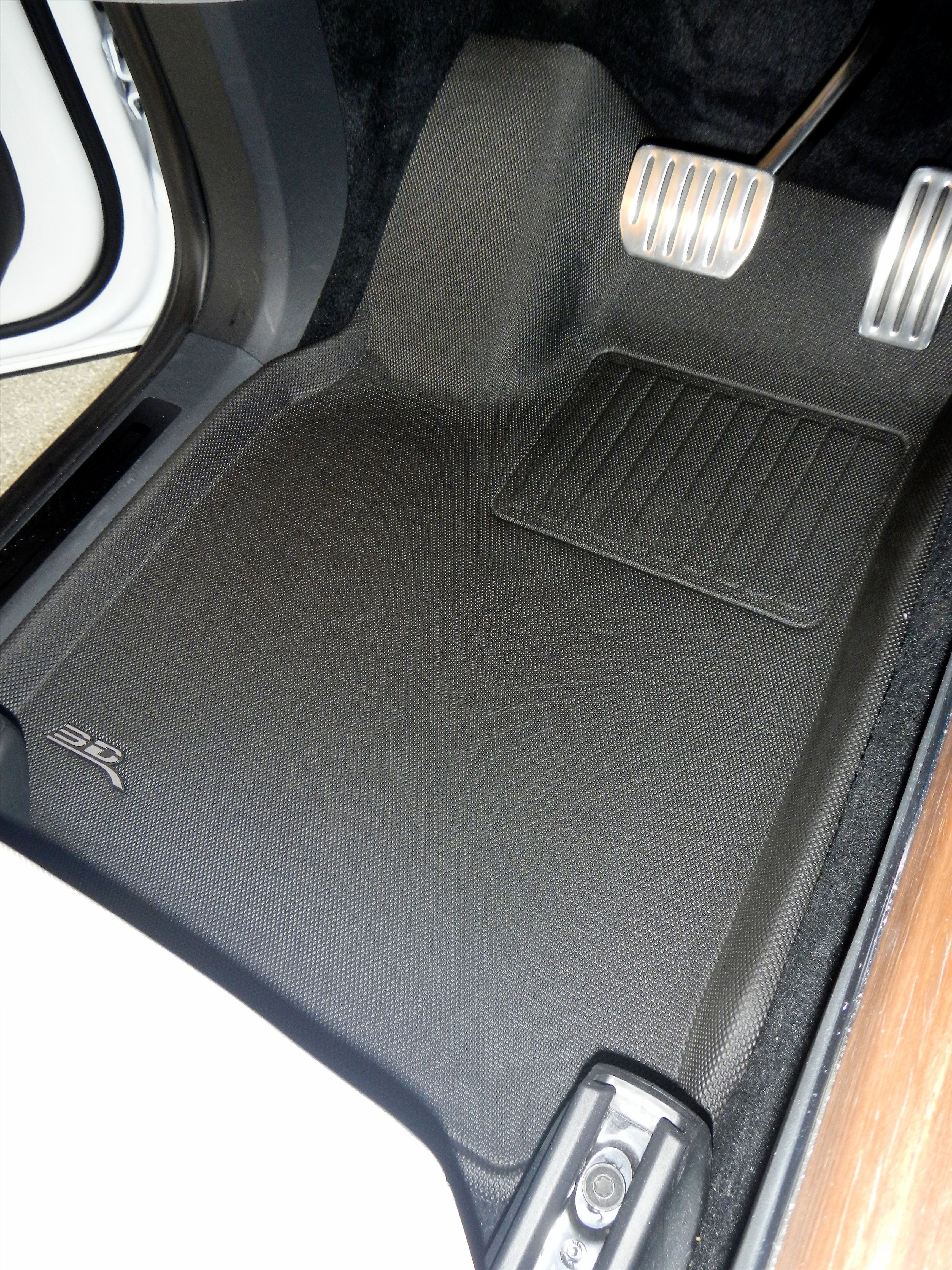 3D MAXpider Custom Fit All-Weather KAGU Series LHD Floor Mats For Tesla Model X 7 SEAT 2022-2024