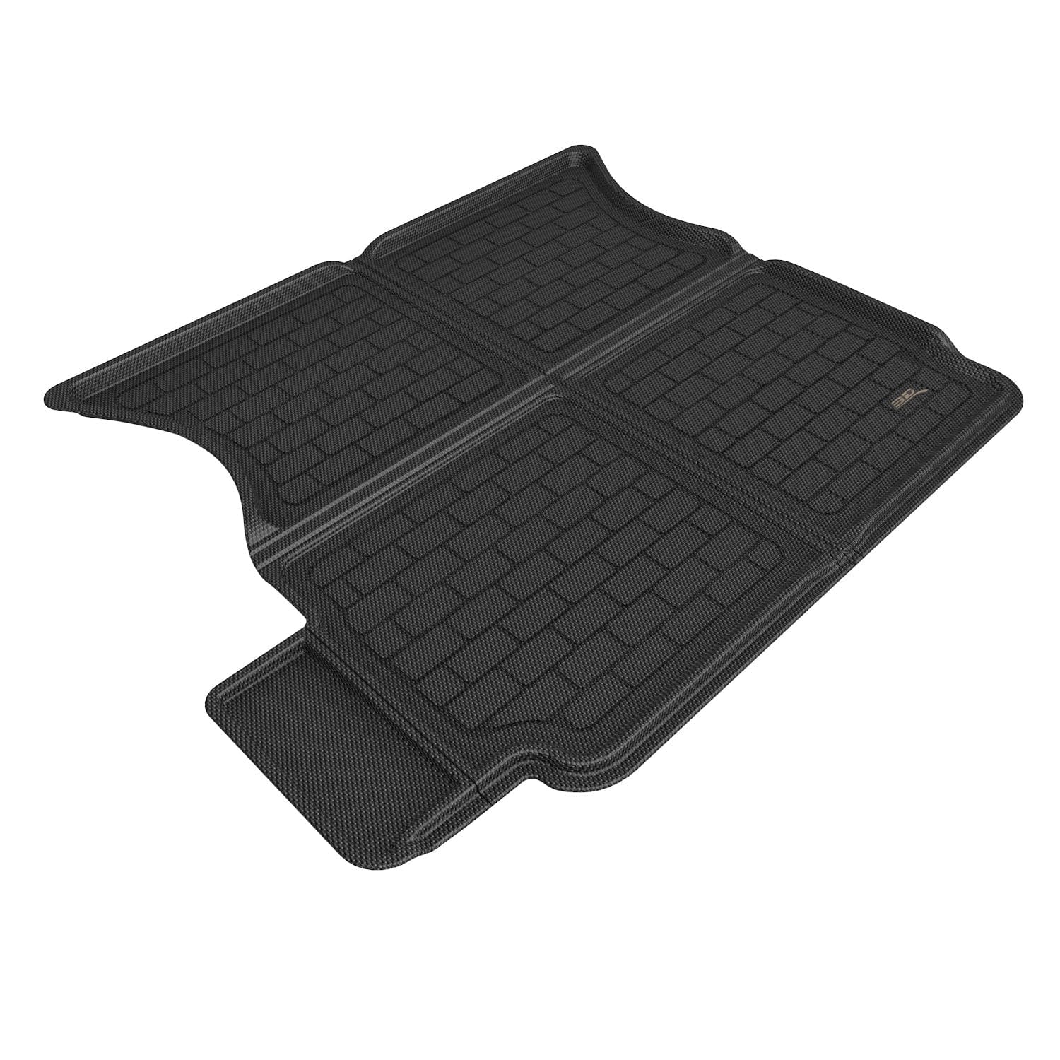 3D MAXpider Custom Fit All-Weather KAGU Series LHD Floor Mats For Tesla Model X 7 SEAT 2022-2024