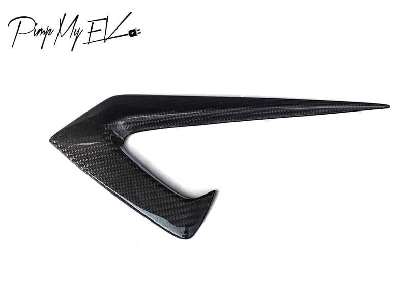 CMST Genuine Matte Carbon Fiber Fender Trims for Tesla Model S 2015-2020