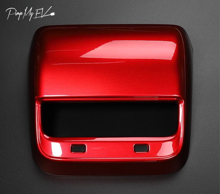 ABS Rear Air Conditioner Vent Fascia for Tesla Model Y 2020-2023