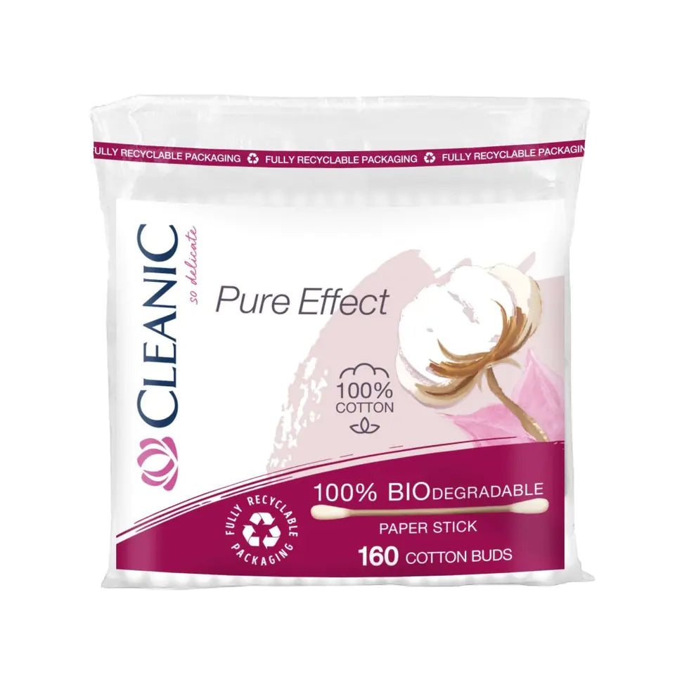Harper Cleanic Pure Effect Cotton Buds 160 pieces