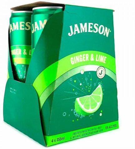 Cocktail Jameson 4pk Ginger & Lime