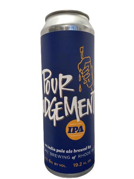 Beer 19.2oz Grey Sail Pour Judgement IPA