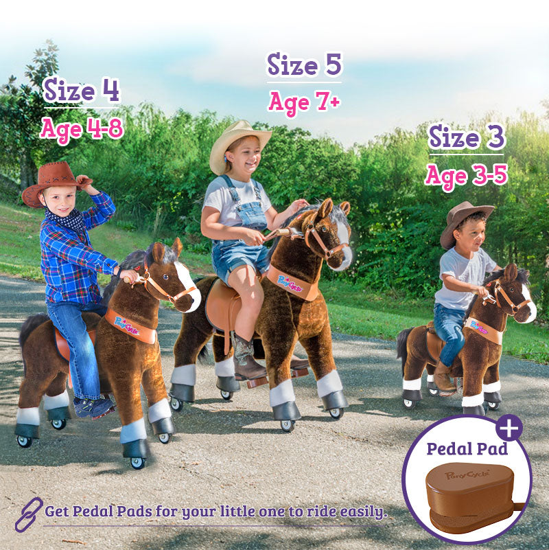 Get pad pads for your little one to ride easily