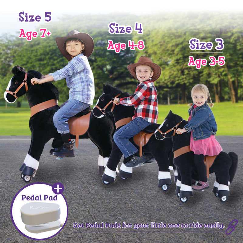 Get pedal pads for your little one to ride easily