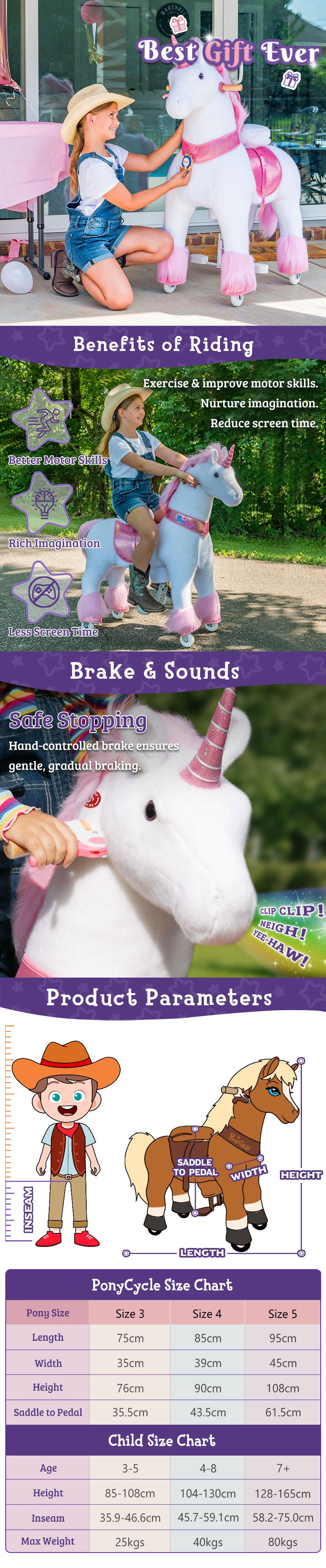 PonyCycle pink unicorn