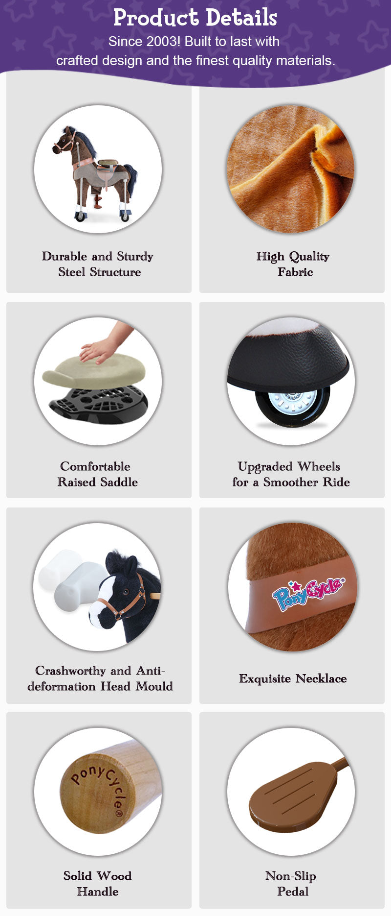 PonyCycle product details