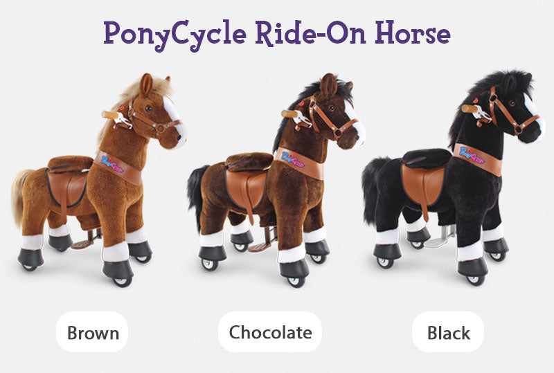 Pony Cycle riding horse toy on wheels
