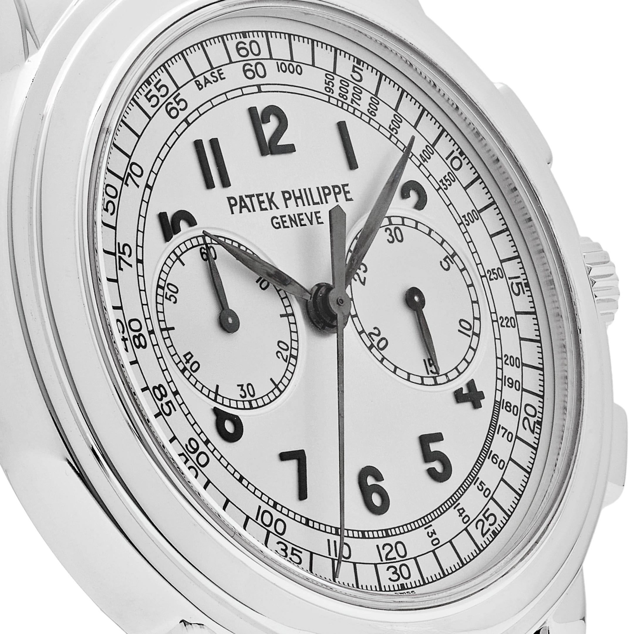 Patek Philippe Complications 5070G-001 Annual Calendar Chronograph White Gold Silver Dial (2005)