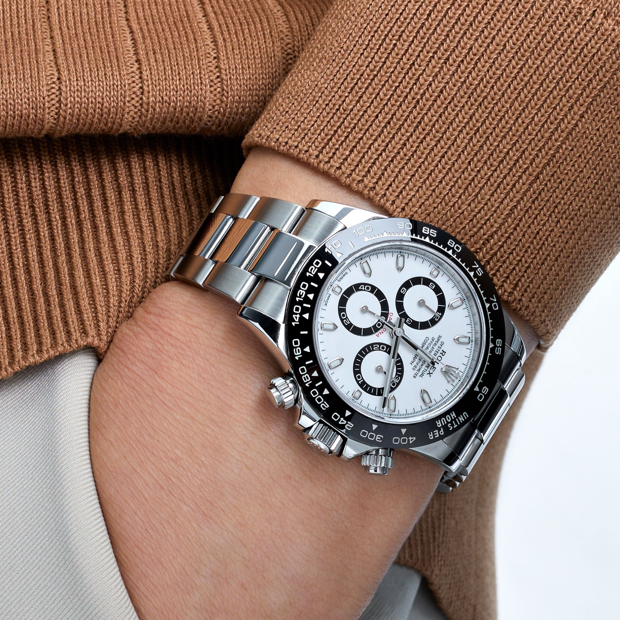 Rolex Daytona 116500LN Stainless Steel White Panda Dial (2022)