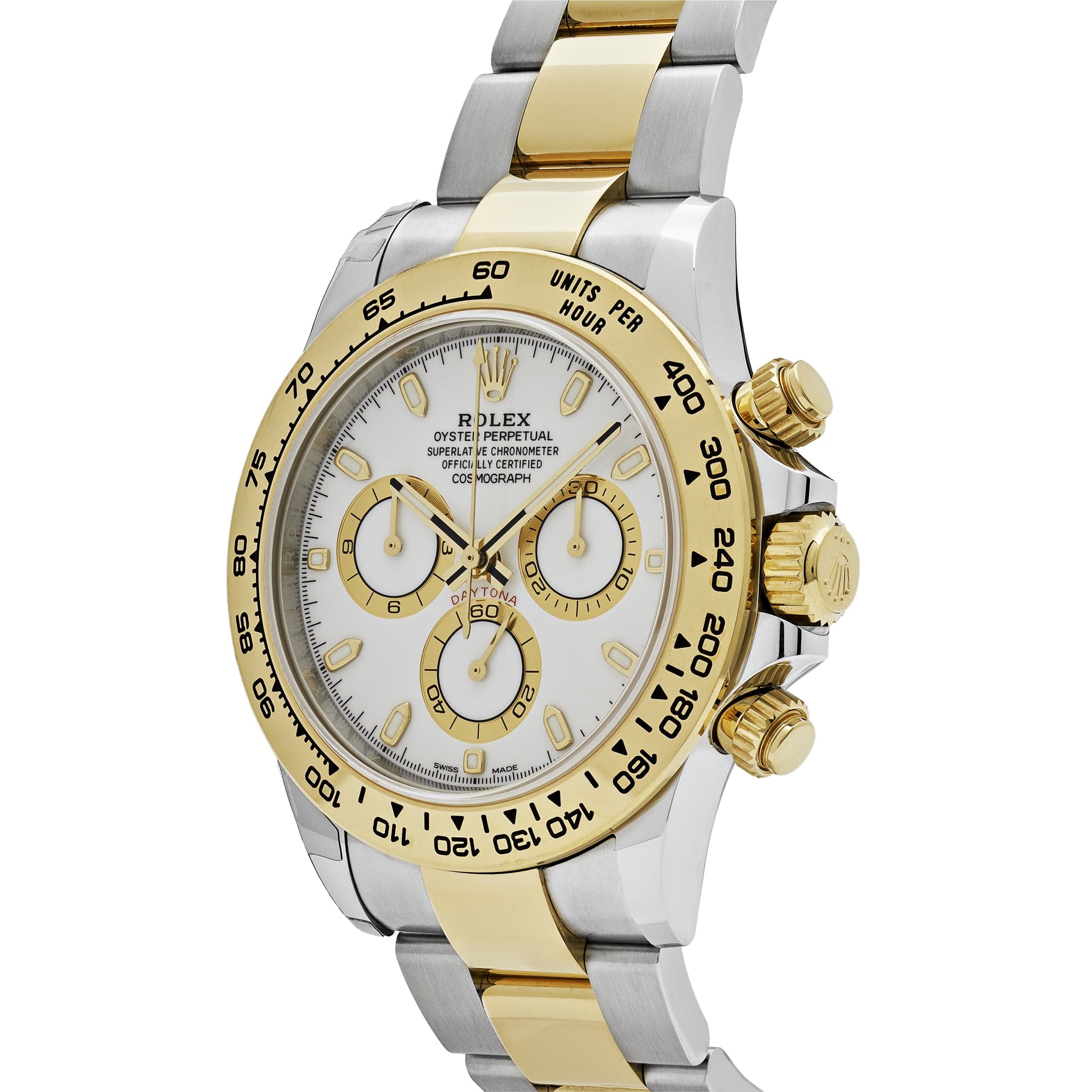 Rolex Daytona 116503 Two-Tone Yellow Gold Stainless Steel White Dial (2023)