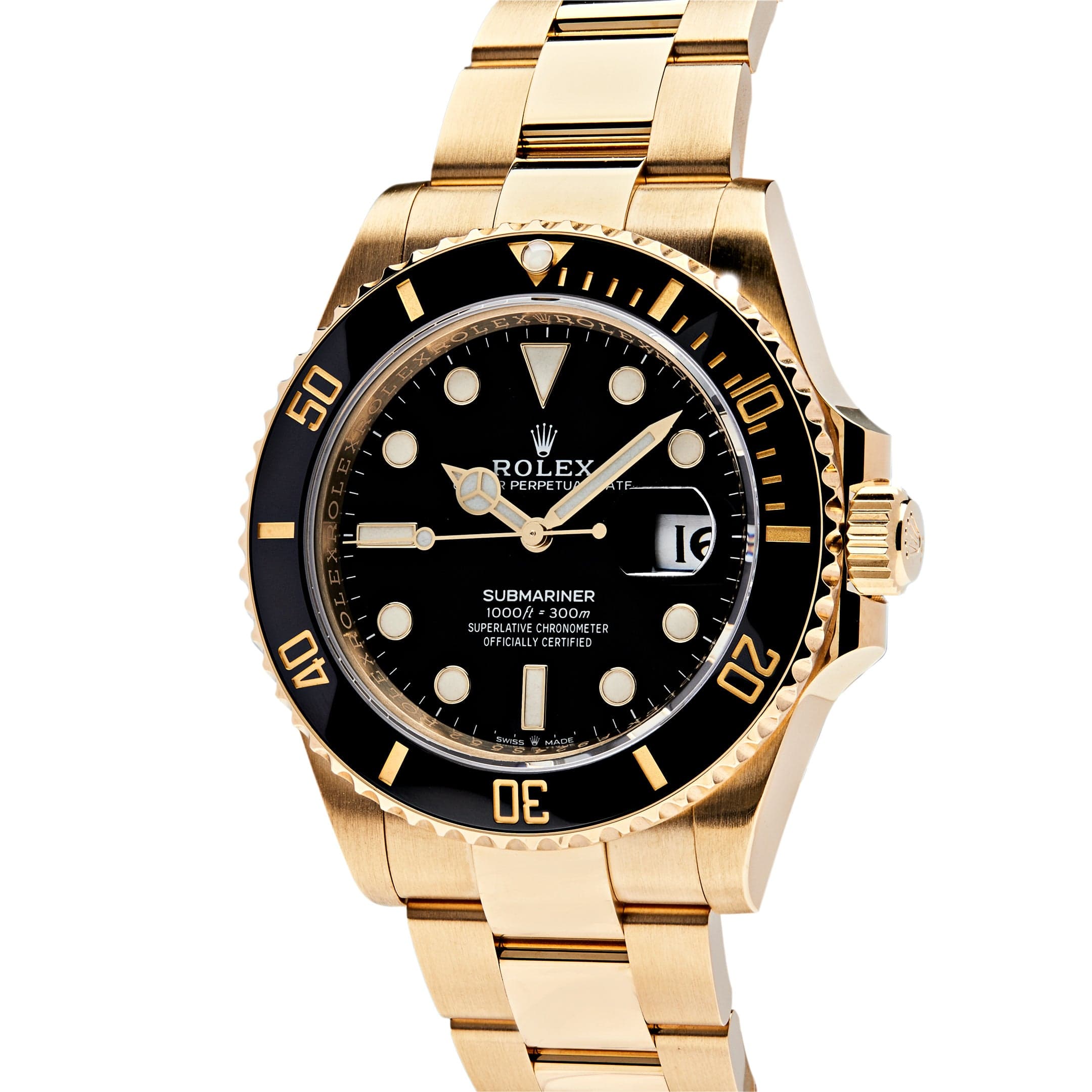Rolex Submariner Date 126618LN Yellow Gold Black Dial (2023)