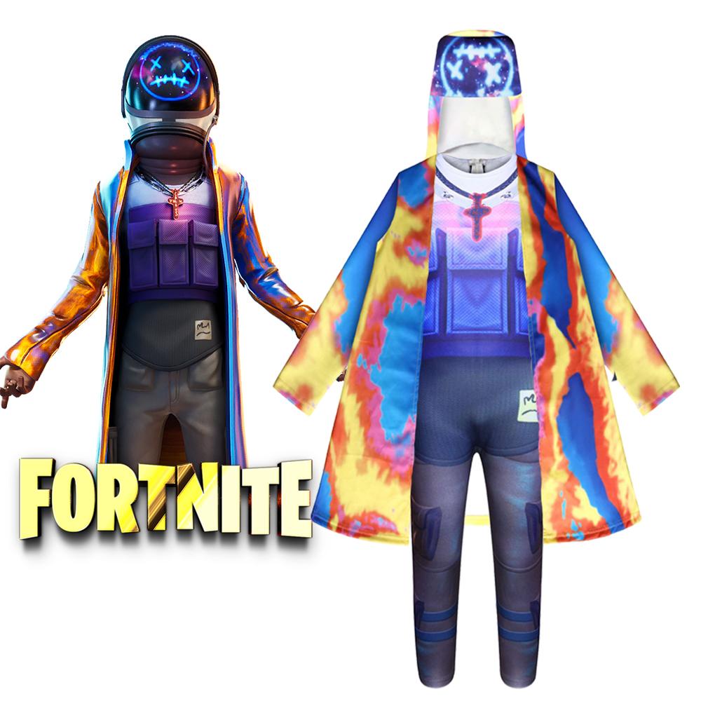 Fortnite Astro Jack Travis Scott Costume Jumpsuit Set for Kids