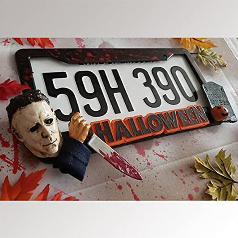 halloween-kills-michael-myers-halloween-license-plate-frame