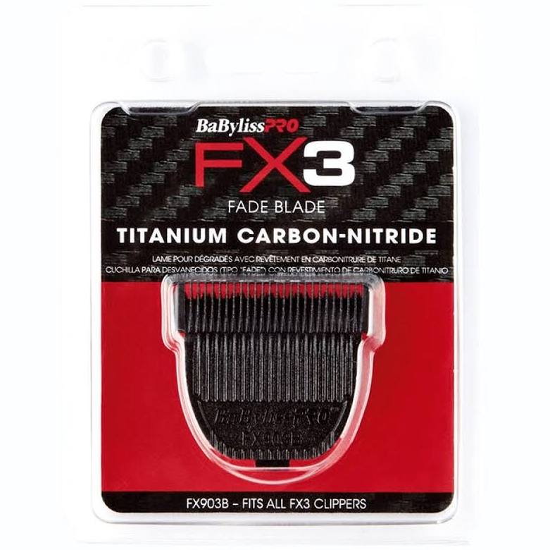 BaBylissPRO? Titanium Carbon-Nitride Standard-Tooth Ultra-Thin Replacement Blade for FX3 Clipper
