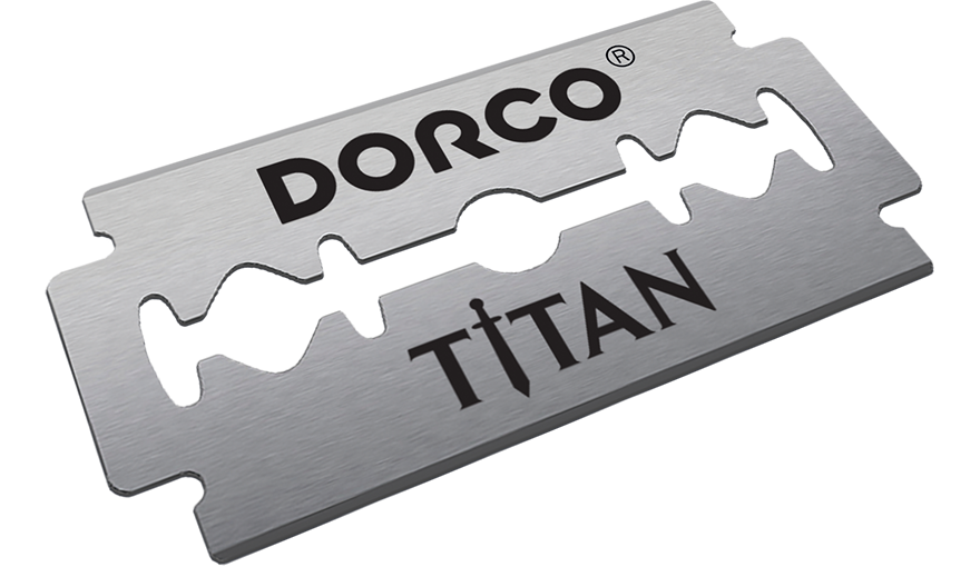 DORCO Titan Double Coated Stainless Blades - 100CT