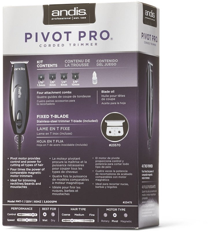 Andis Pivot Pro? T-Blade Trimmer