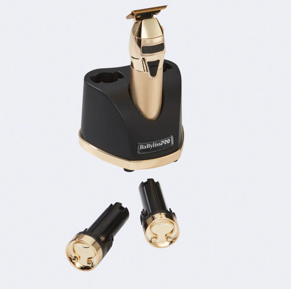 BaBylissPRO? SNAPFX Trimmer With Snap In/Out Dual Lithium Battery System - Gold