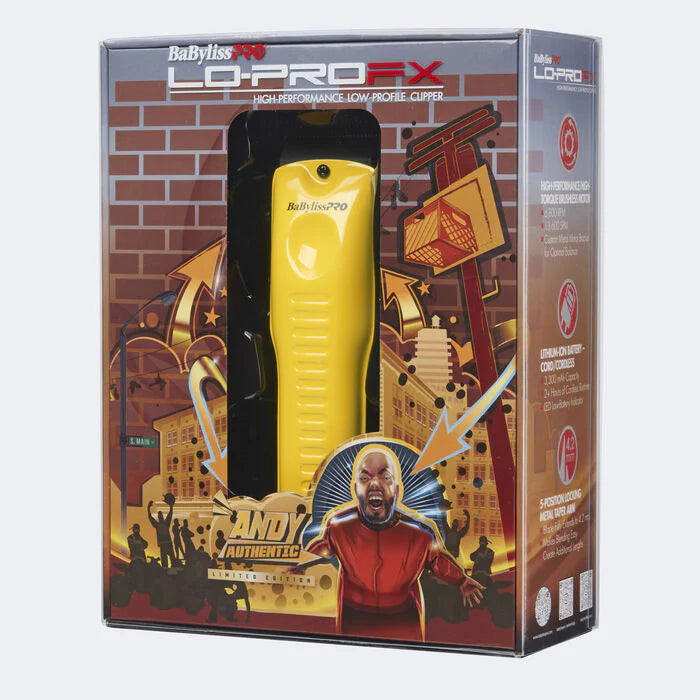 BaBylissPRO? SPECIAL EDITION Influencer LoPROFX Clipper - Andy Authentic