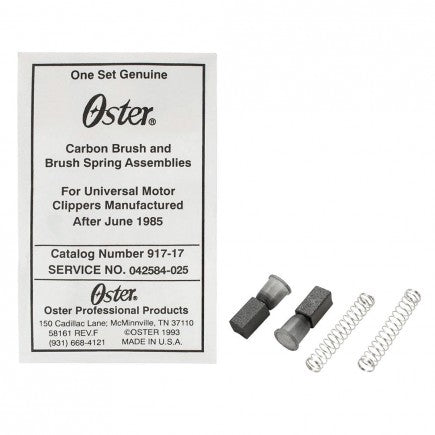 Oster? Carbon Brush & Spring Assembly #042584-025