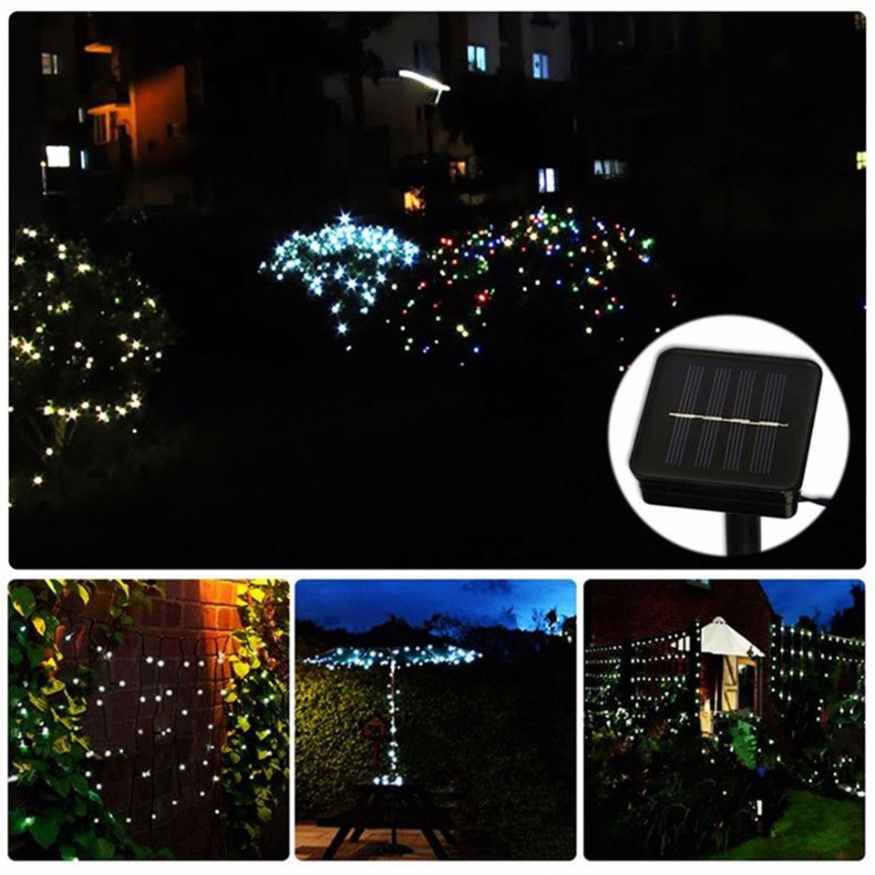 Solar Led string light 12M 100LED Light for Christmas Garden light Holiday Outdoor Fairy