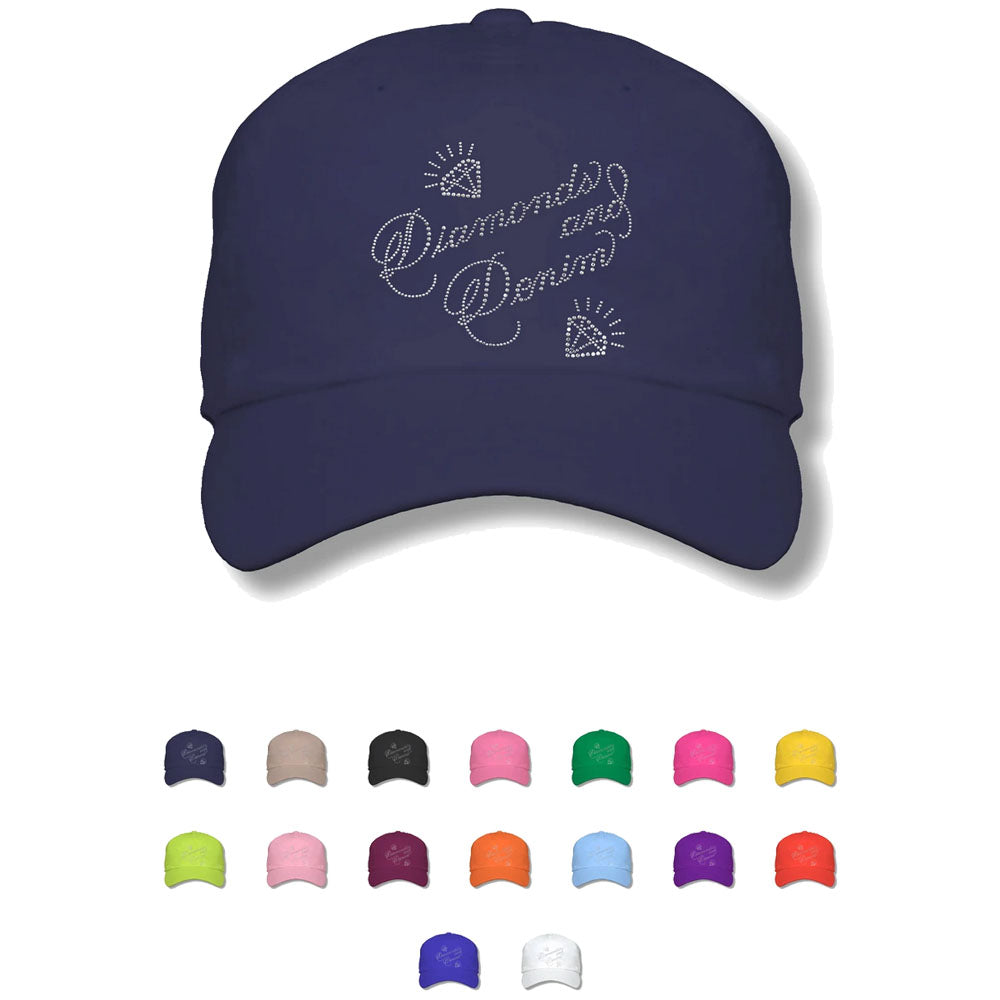 Customizable Bling Golf Hat