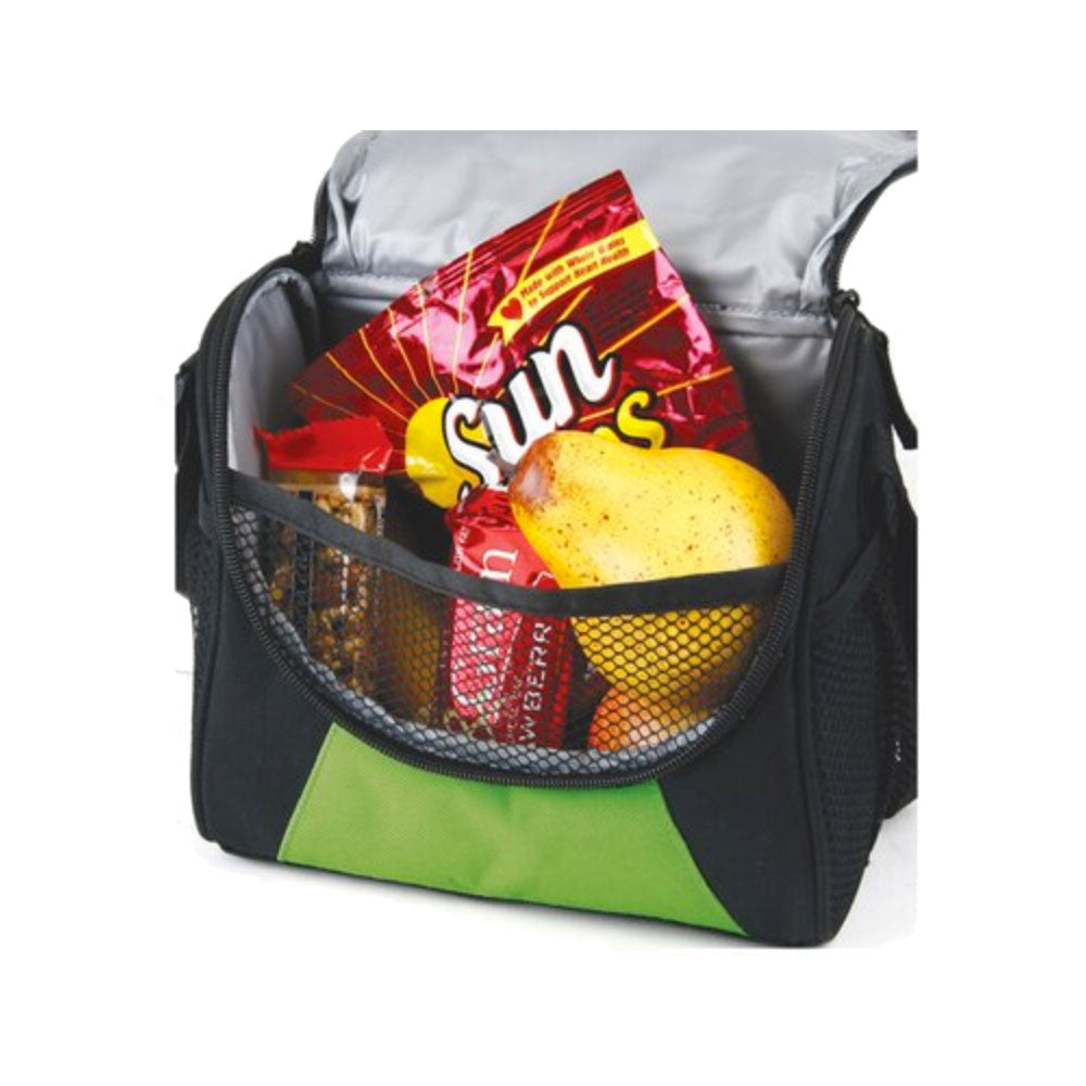 Customizable Dual Zippered Polycanvas Cooler