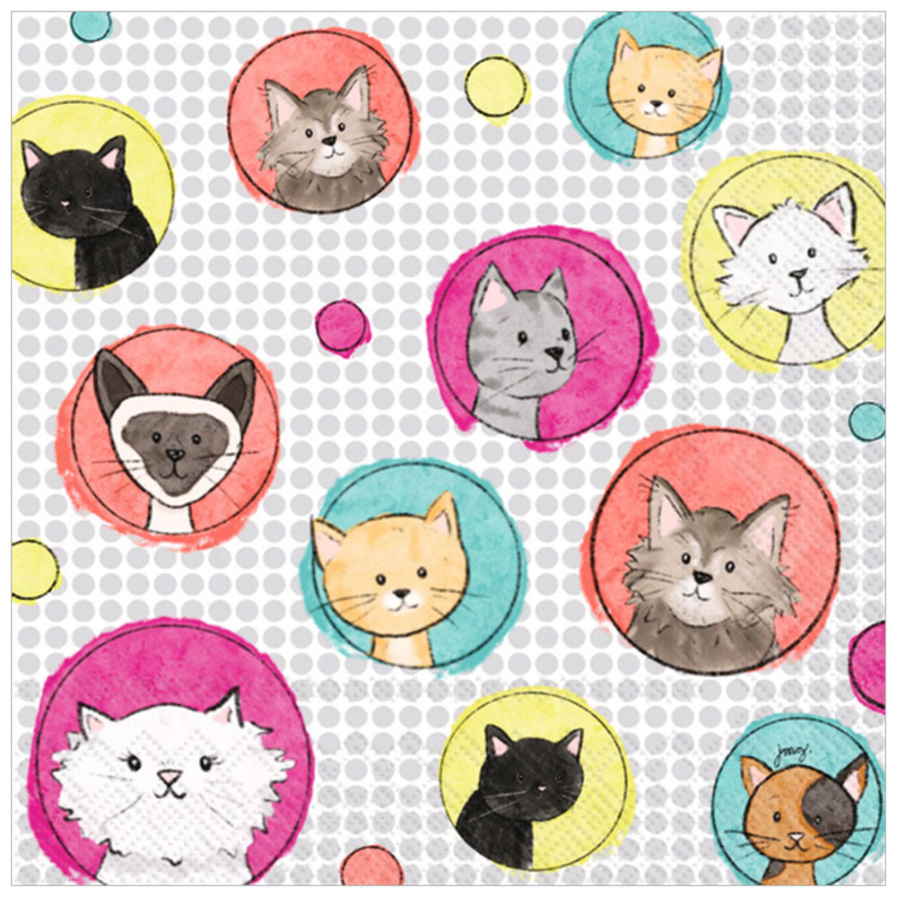 Cats Cocktail Napkins