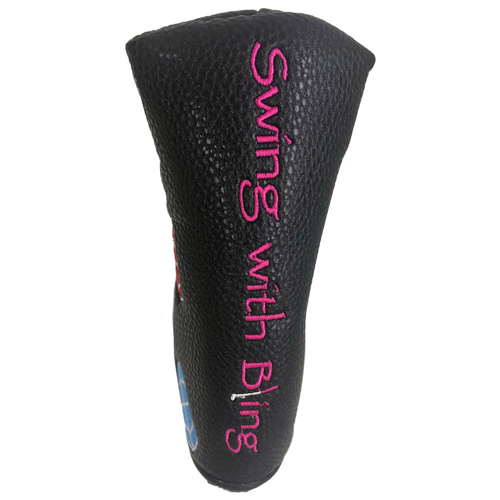 Swing With Bling Blade Putter Cover (Velcro Closure)